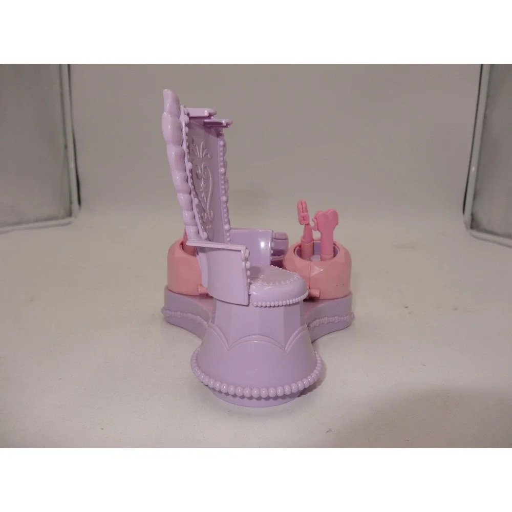 Takara Tomy Licca-chan Aqua Curl Mist Dresser Replacement Base‎ Purple Pink